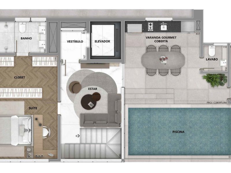 COBERTURA FINAL 02 TORRE 02 232M NIVEL 2
