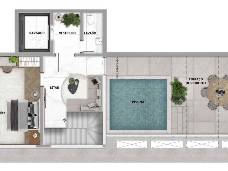 COBERTURA FINAL 02 TORRE 1 177,83m nivel 2