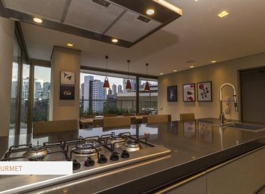 4 quartos_2 suites_2 Semi-suites_Varanda Gourmet_