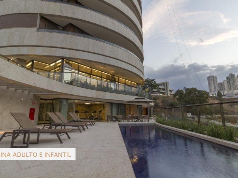 4 quartos_2 suites_2 Semi-suites_Varanda Gourmet_