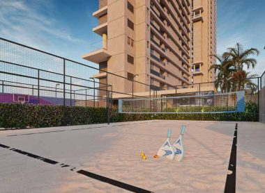 Quadra de beach tenis