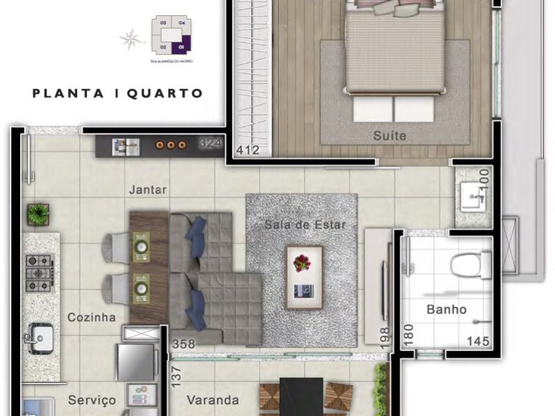 beverly-hills-planta-um-quarto